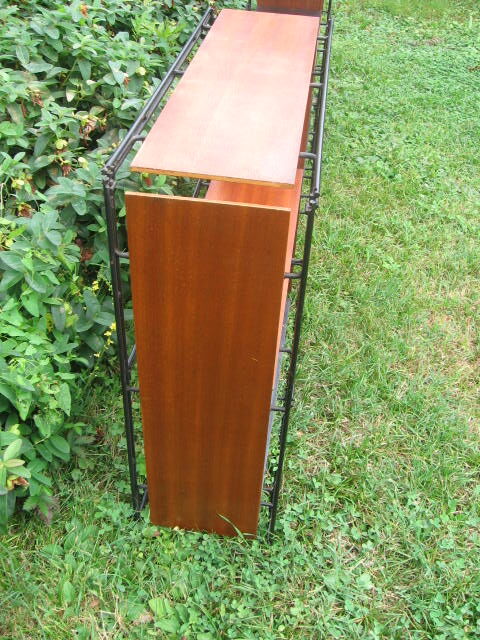 Vintage "multistrux" modular shelf
