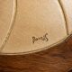 Barrois coffee table signed – solid oak and ceramic