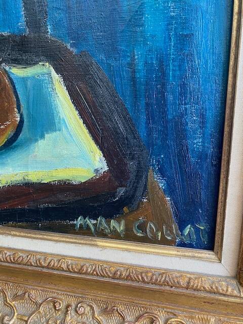 still life on chair 1948 Man Collot