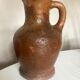 Farm pitcher late 19th in terracotta folk arts XXXL