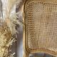 Set of 3 antique caned chairs – Louis XV style