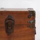 Antique Japanese camphor wood chest – Meiji period (c. 1890-1912) #76