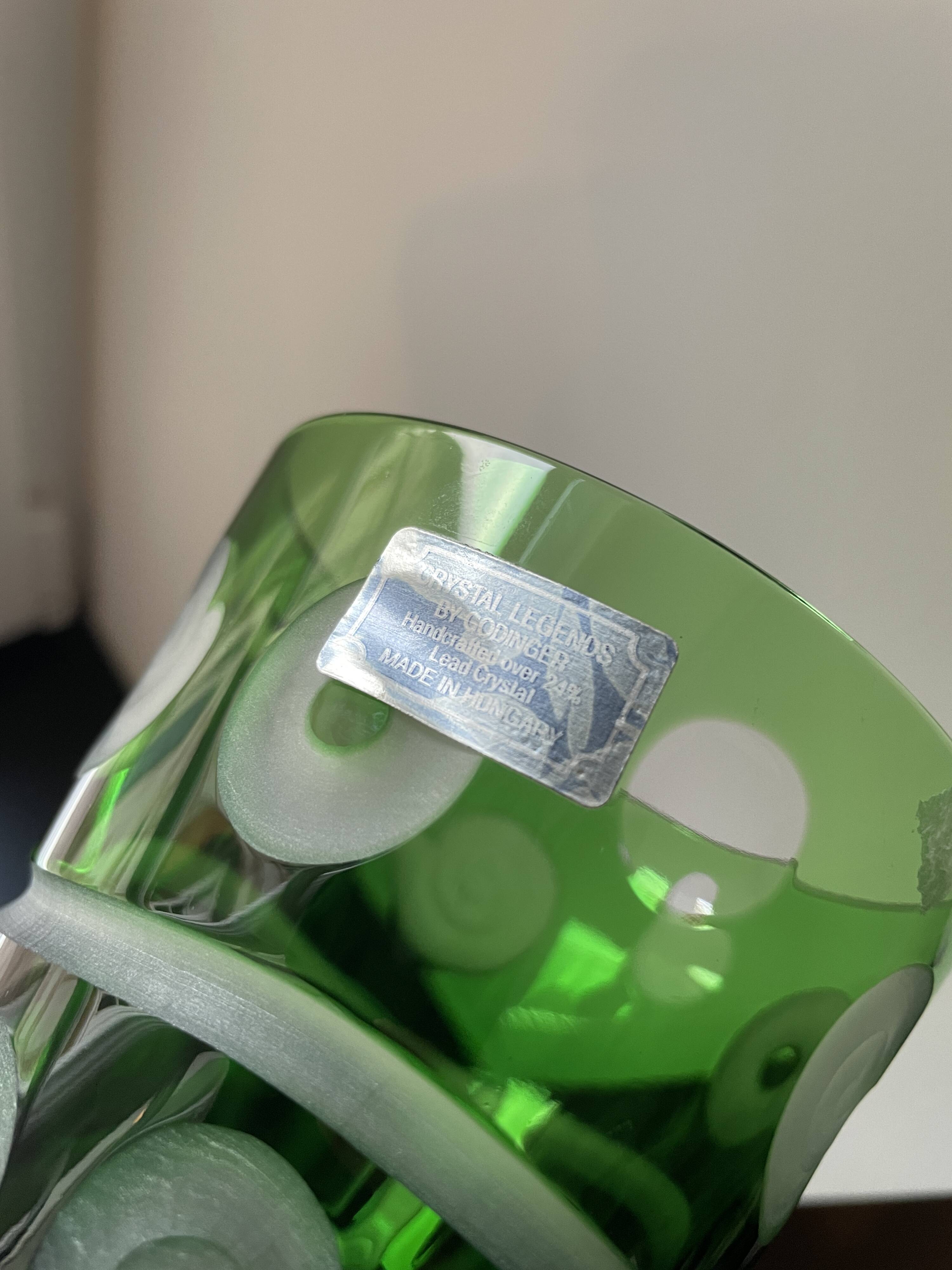 Hungarian Crystal Glass 9.5 cm - New