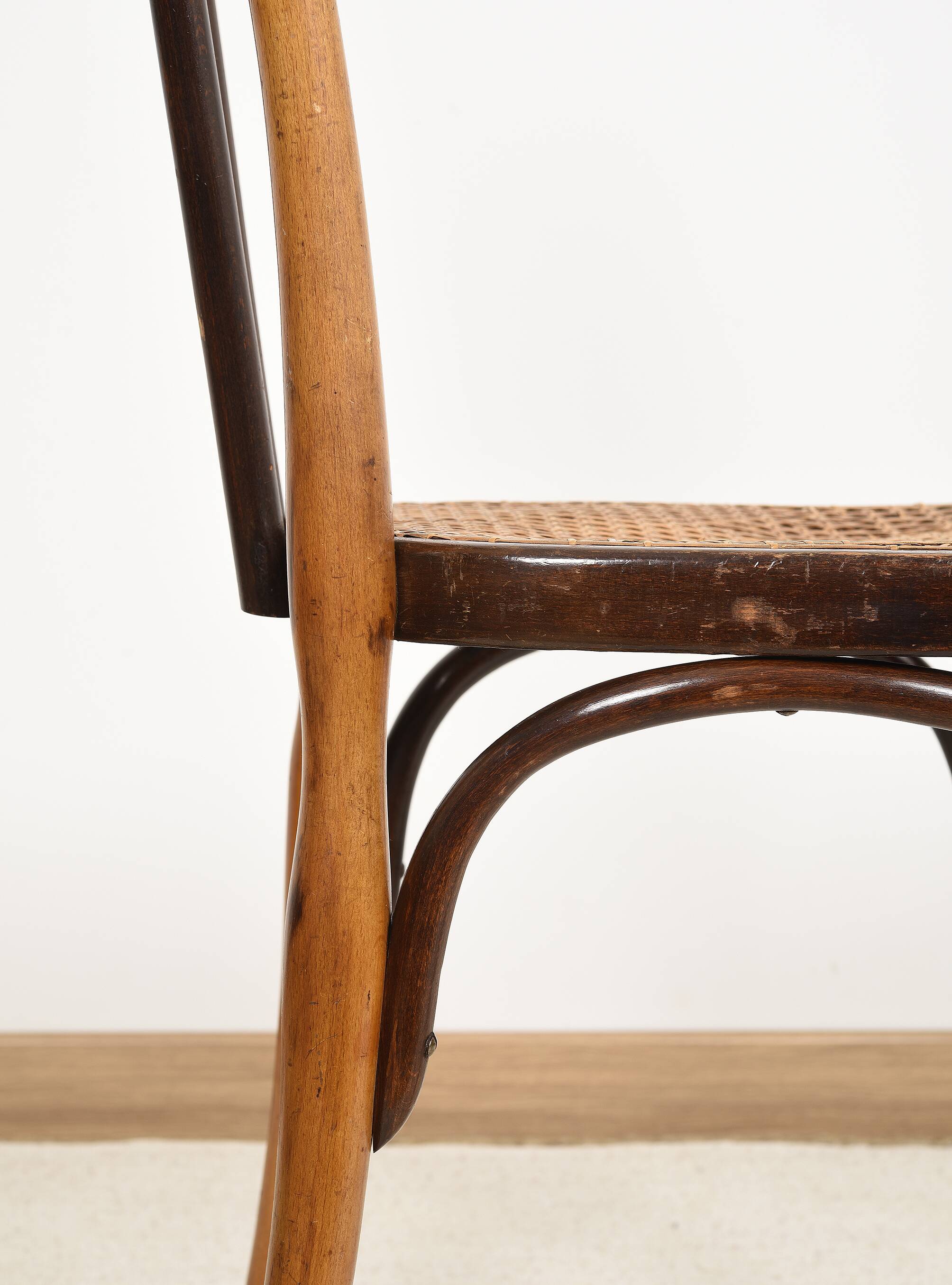 JJ bistro chairs. KOHN bentwood