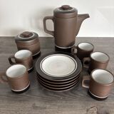 Vintage River Dolphin coffee service – Matte stoneware