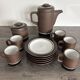 Vintage River Dolphin coffee service – Matte stoneware