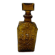 Amber glass carafe