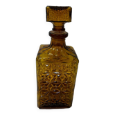 Amber glass carafe