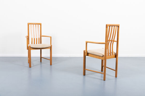 Set of 4 Danish dining chairs by Hans J. Frydendal for Boltinge Stolefabrik