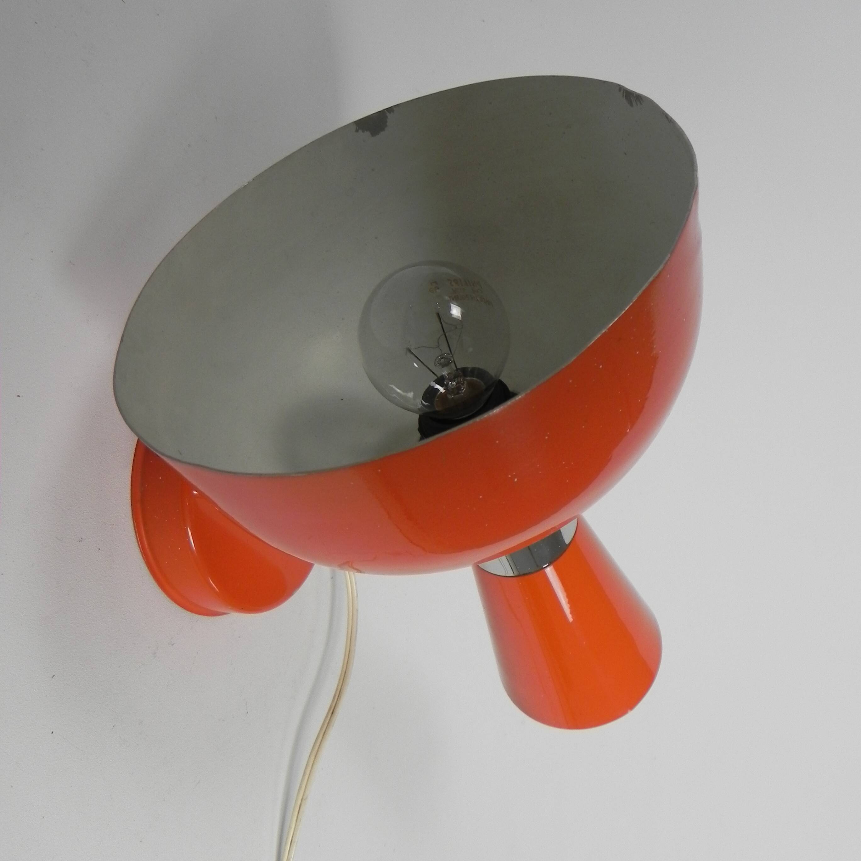 Diabolo wall lamp, Herda, 1960s