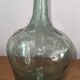 Small Antique Green Glass Dame-Jeanne