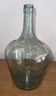 Small Antique Green Glass Dame-Jeanne