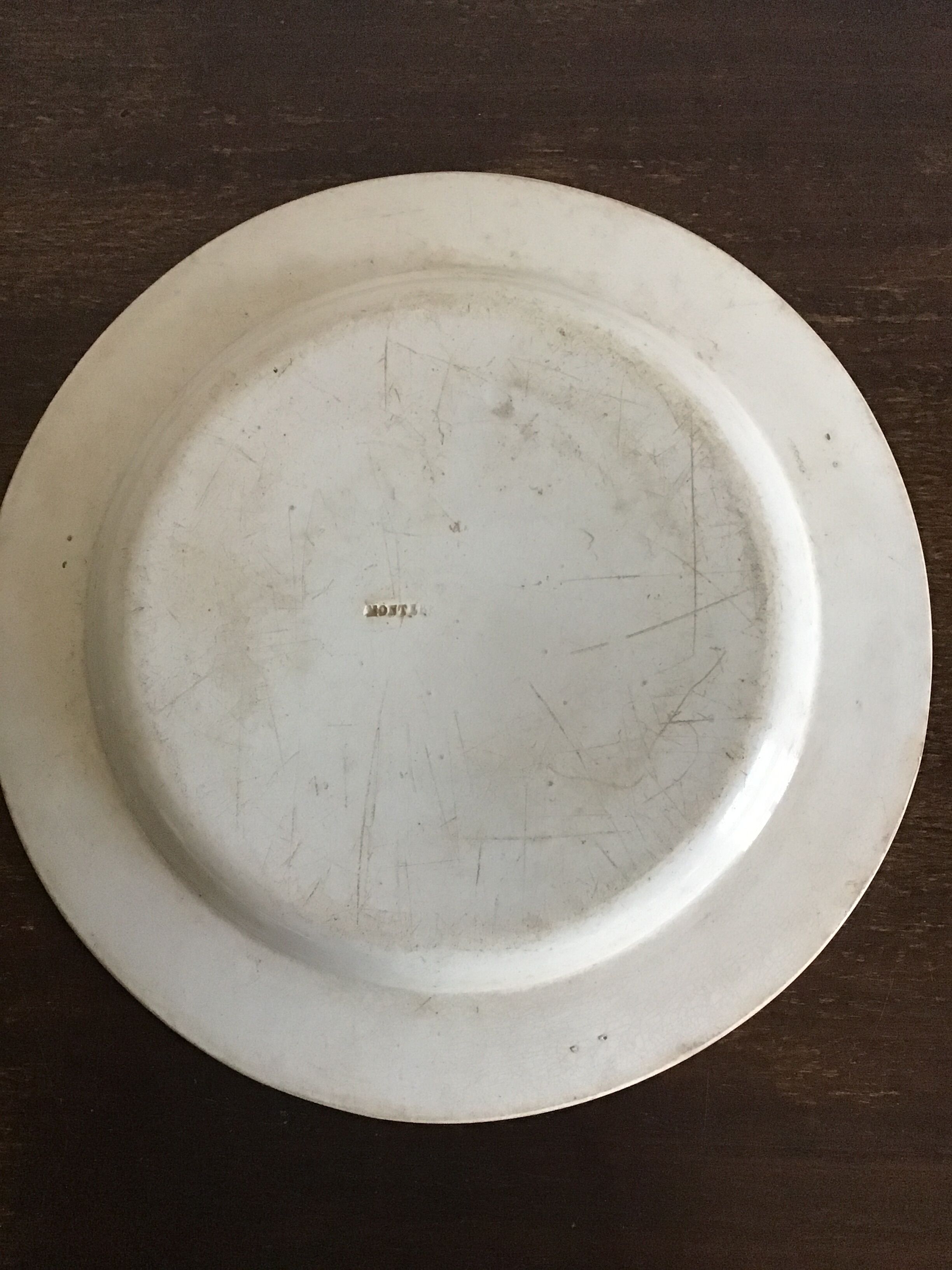 Creil Montereau Plate