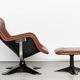Chaise Karuselli et ottomane Yrjö Kukkapuro pour Haimi, 1965