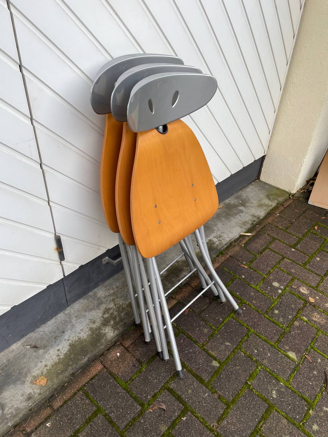 Bonaldo PIU side chairs, set of 3