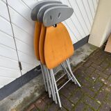 Chaises d’appoint PIU de Bonaldo, set de 3