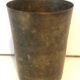 Antique brass vase