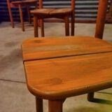 Set of 3 chairs and 2 stools