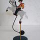 Antique metal horse balance toy