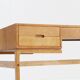 Vintage Danish teak desk by Arne Wahl Iversen 1950s