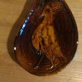 Empty pocket with vallauris bird decoration