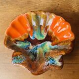 Vallauris 2 empty ceramic fish and shell pockets