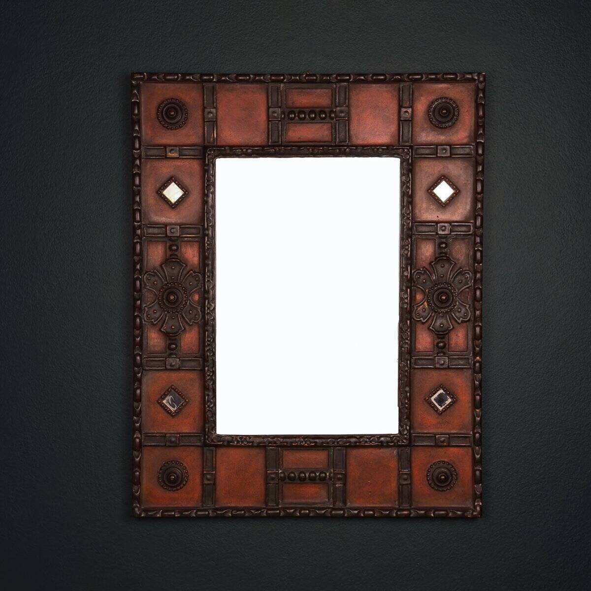 Vintage wall mirror by Palladio, Italy, 1960s