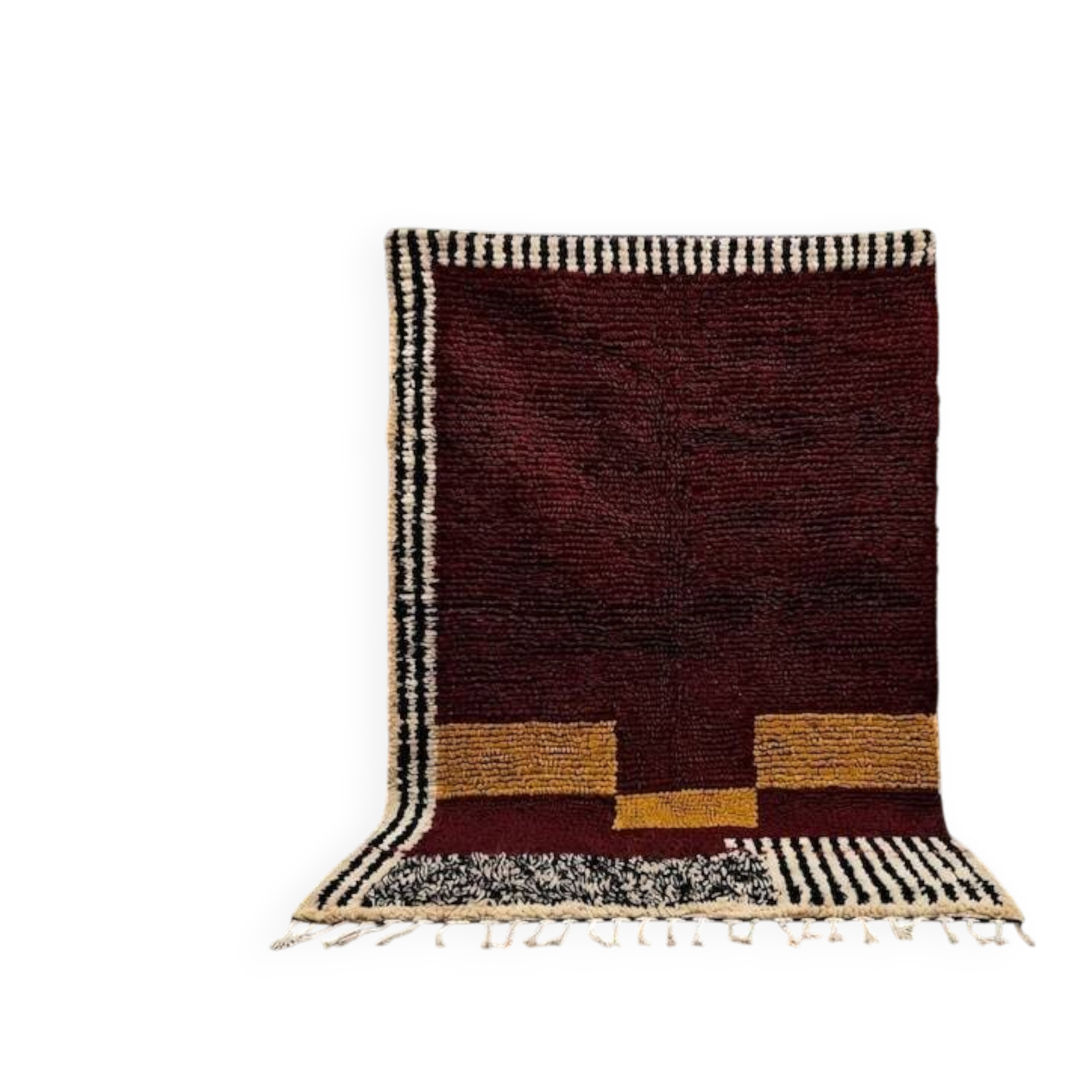 Tapis en laine pure sur mesure artisanale traditionnelle