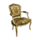 Cabriolet armchair