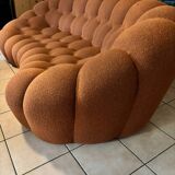 Bulle 2 canapés 3-4 places arrondi Roche Bobois