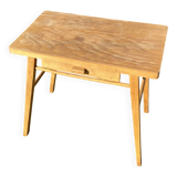 Small telephone table with compass feet, vintage 1960s