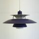 PH5 pendant lamp purple by Poul Henningsen for Louis Poulsen