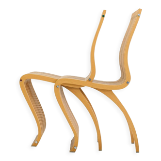 Pair of Shizzo Chairs by Ron Arad for Vitra, 1989