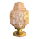 Lampe Art Déco Building en opaline marbrée