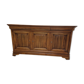 Bahut Louis Philippe in solid walnut