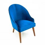 A pair of club armchairs, Poland, 1960s