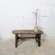 Antique slatted footrest
