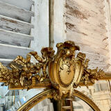 Louis XVI closed-screen mirror