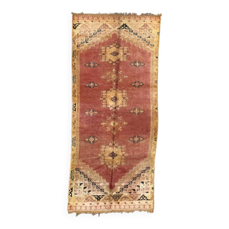 Moroccan rug Taznakht orange - 137 x 336 cm