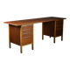 Bureau scandinave en teck et hêtre, années 1960