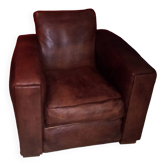 Fauteuil club carre