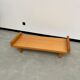 Modernist 1980s oak veneer coffee table