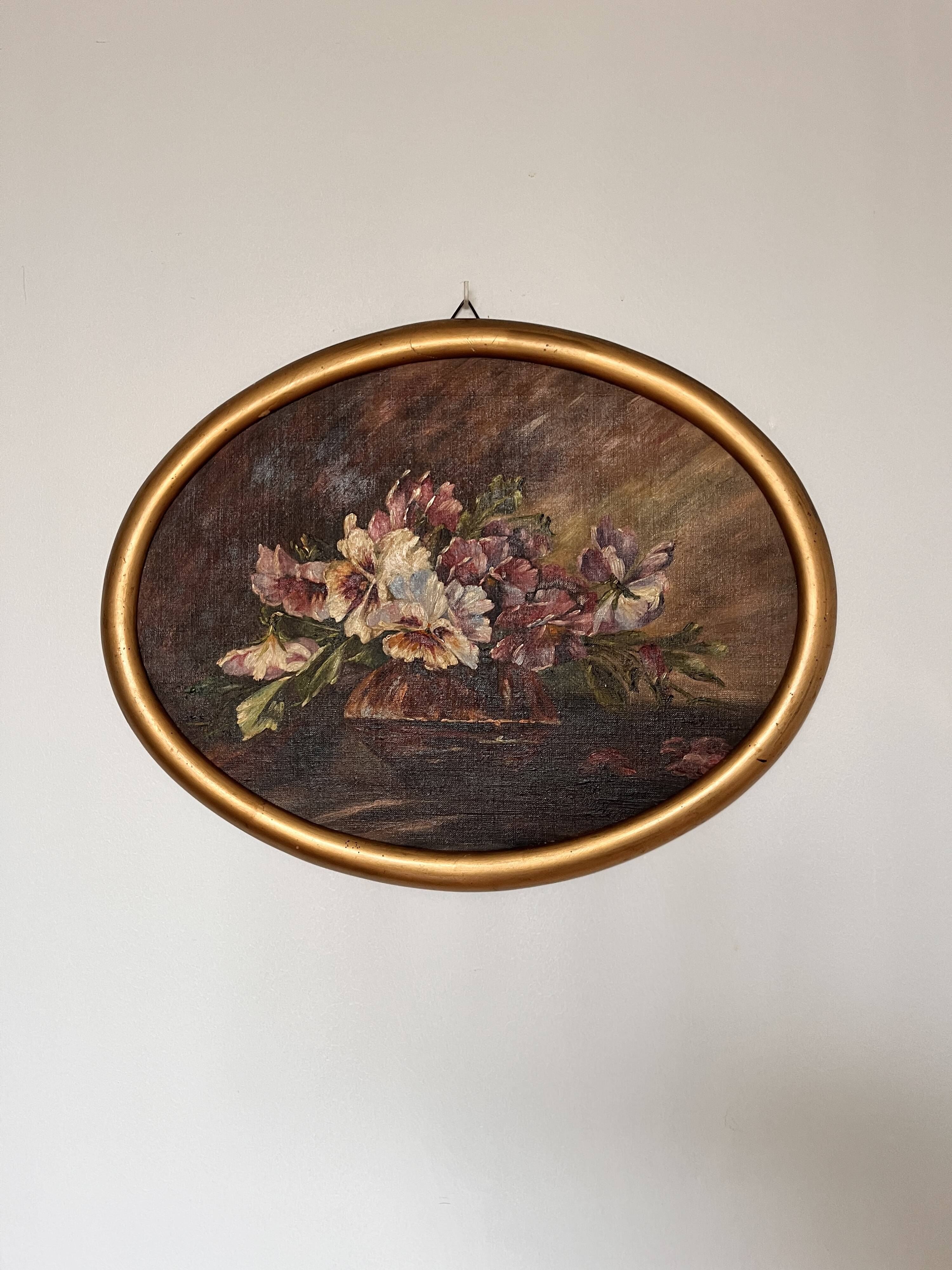 Peinture à l'huile début XXeme
