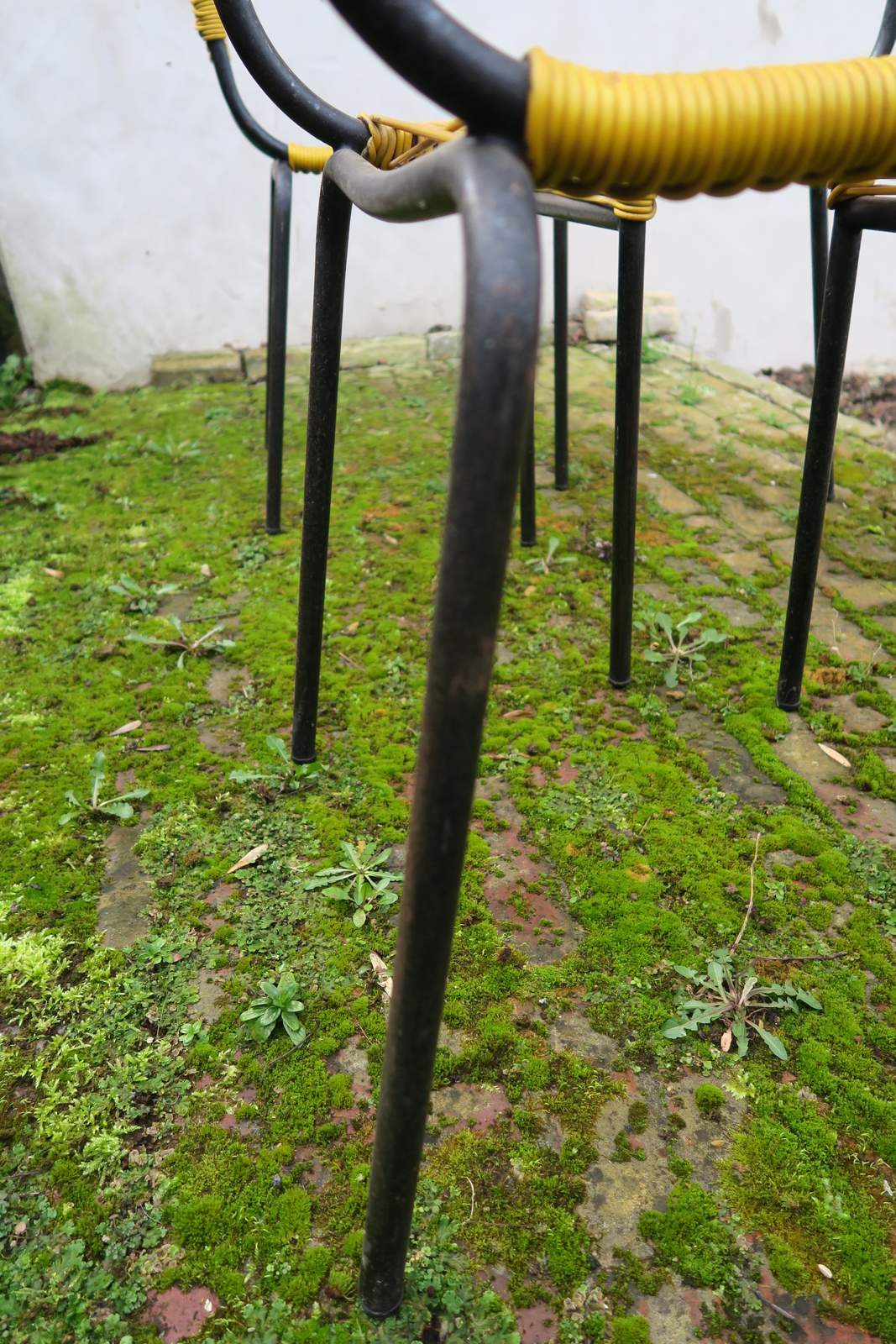 Set of 4 chairs scoubidou