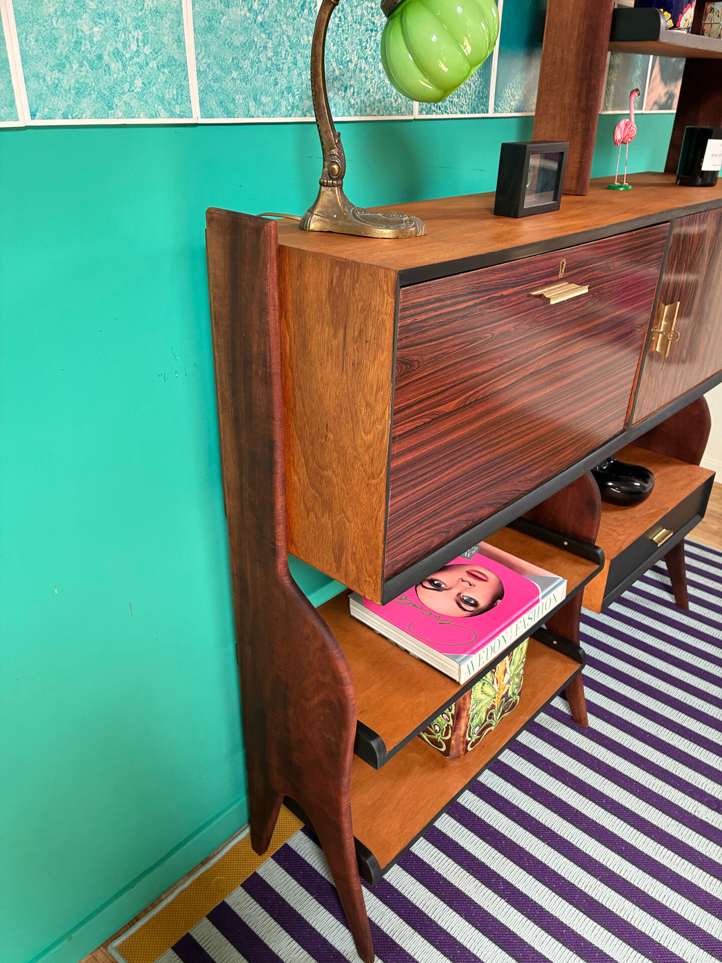 Vintage Scandinavian Library