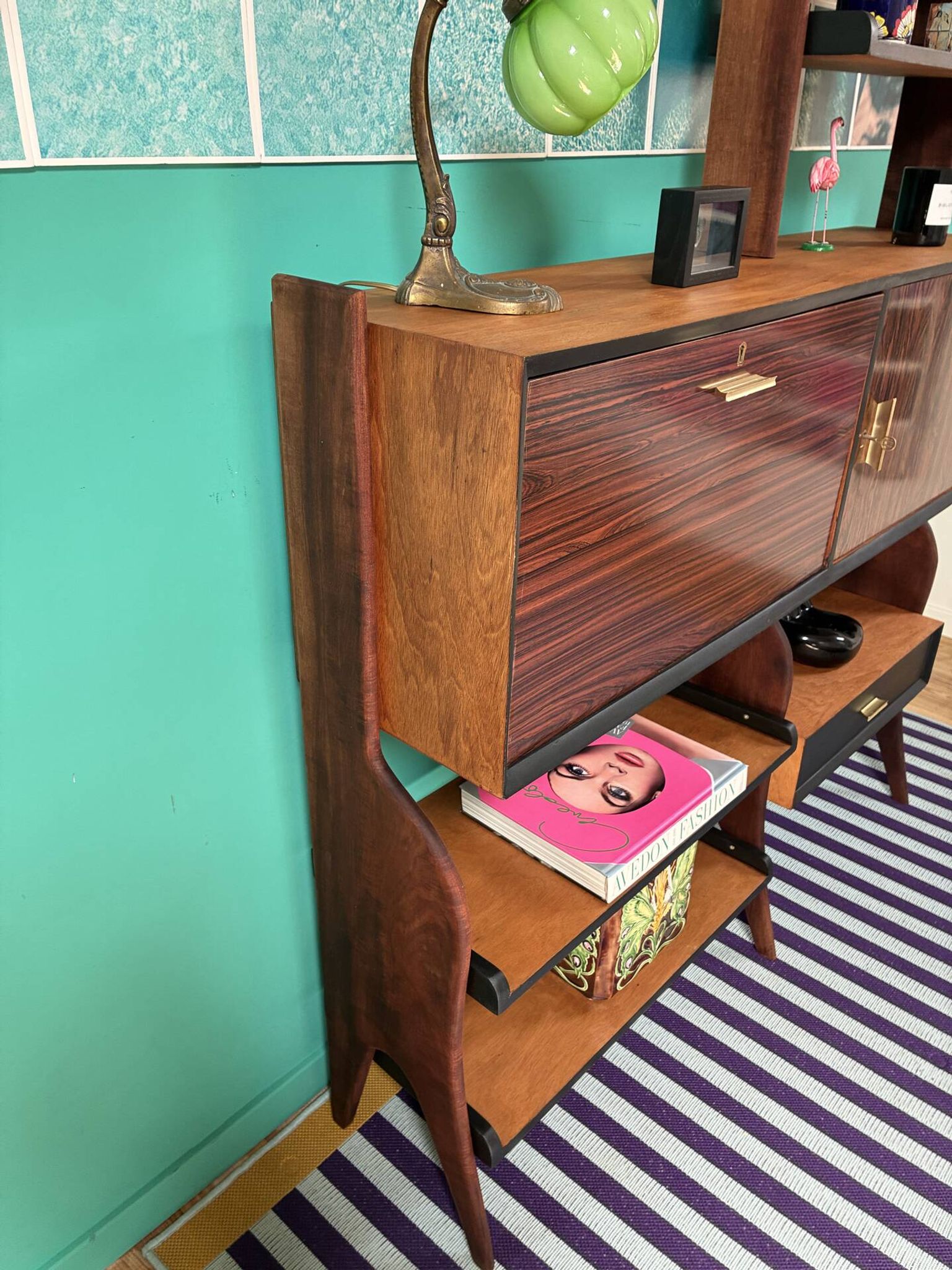 Bibliothèque Vintage Scandinave
