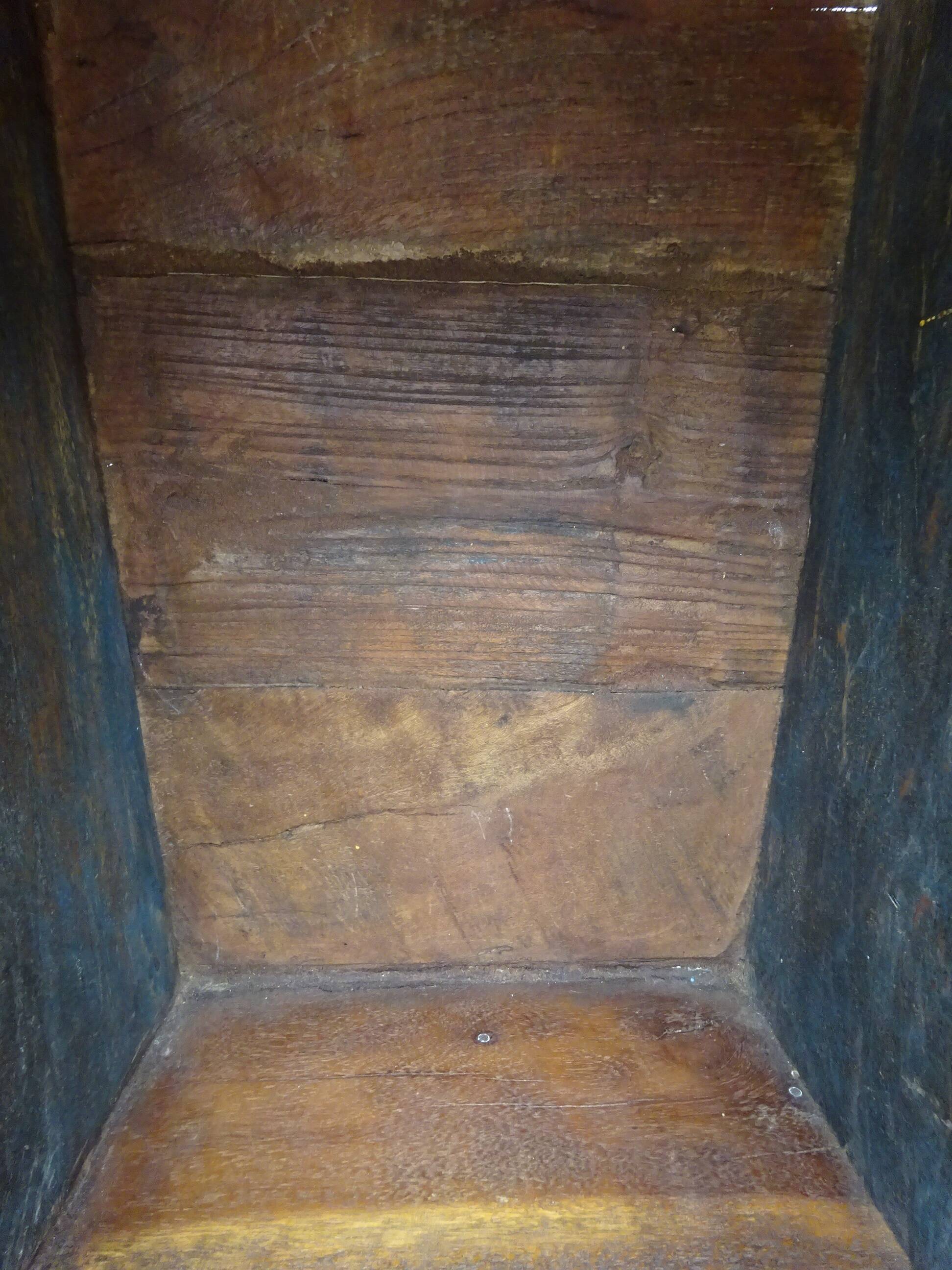 Small wooden canoe furniture, solid teak