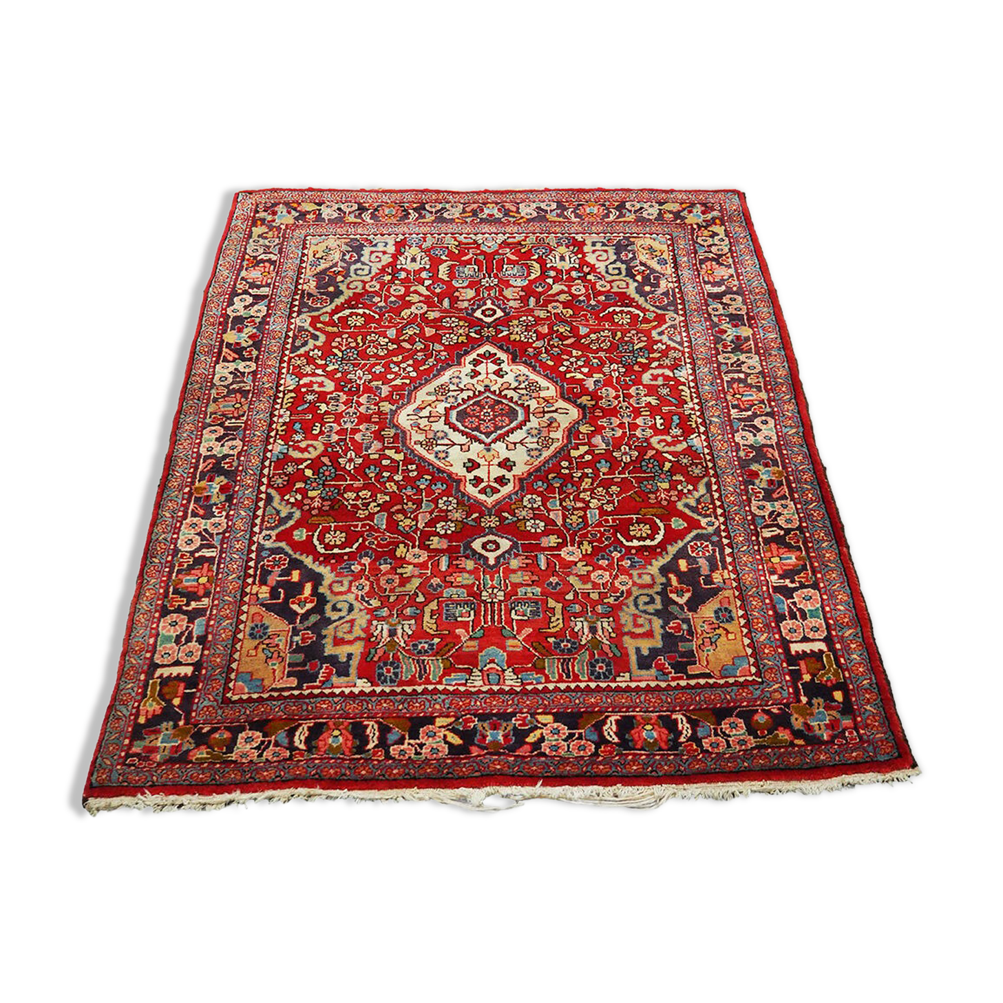 Persian carpet Djozan vintage, 108x160cm