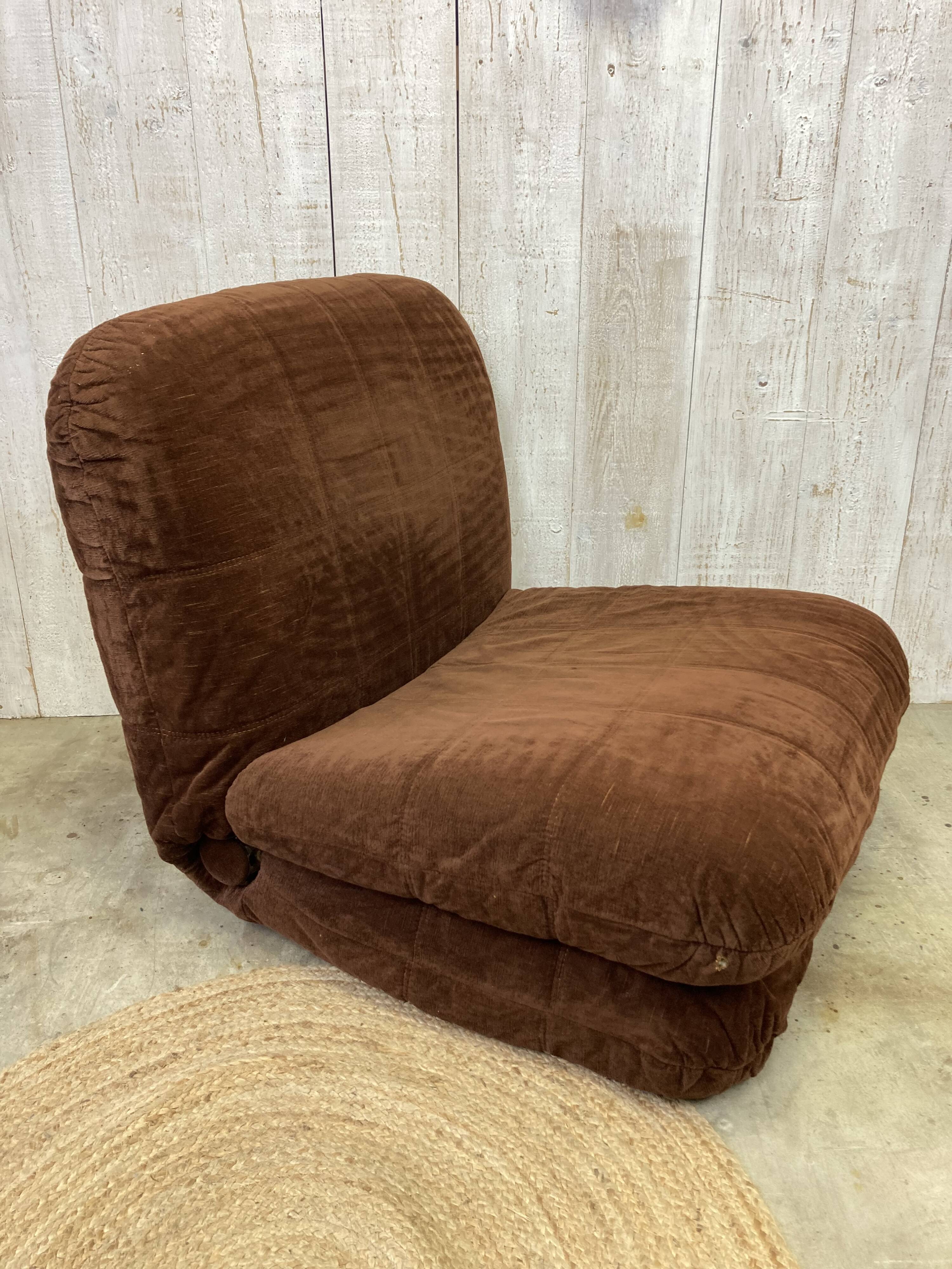 70's fireside chair
