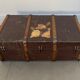 Valise en bois ancienne vintage